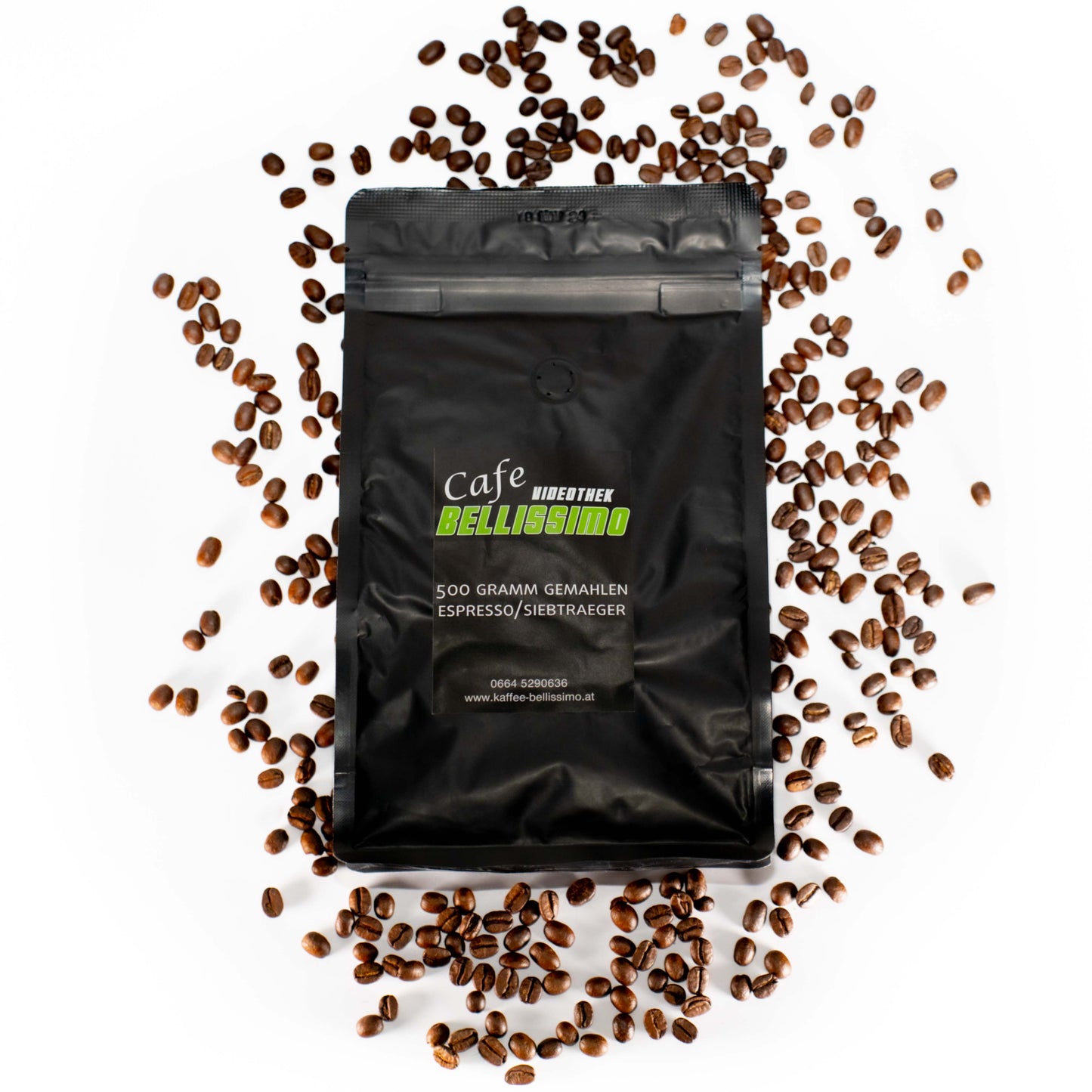 1kg gemahlener Kaffee für Espresso / Siebträger Maschinen