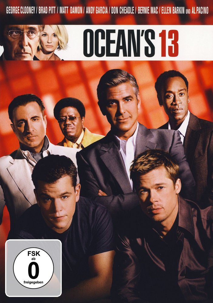 Ocean’s 13 DVD-Cover – EAN 7321925005783
