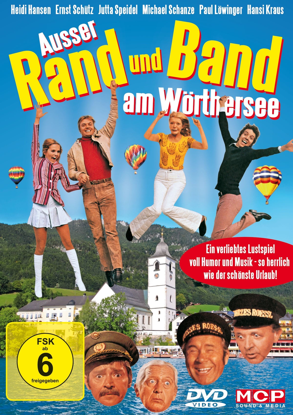 Außer Rand und Band am Wolfgangsee – DVD-Cover, EAN 9002986622031