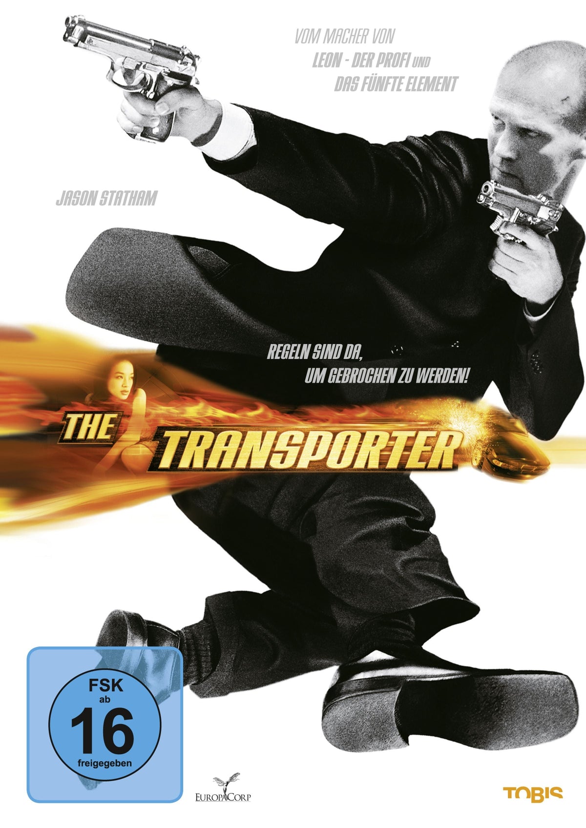 The Transporter – Original DVD-Cover, EAN 0828765525398