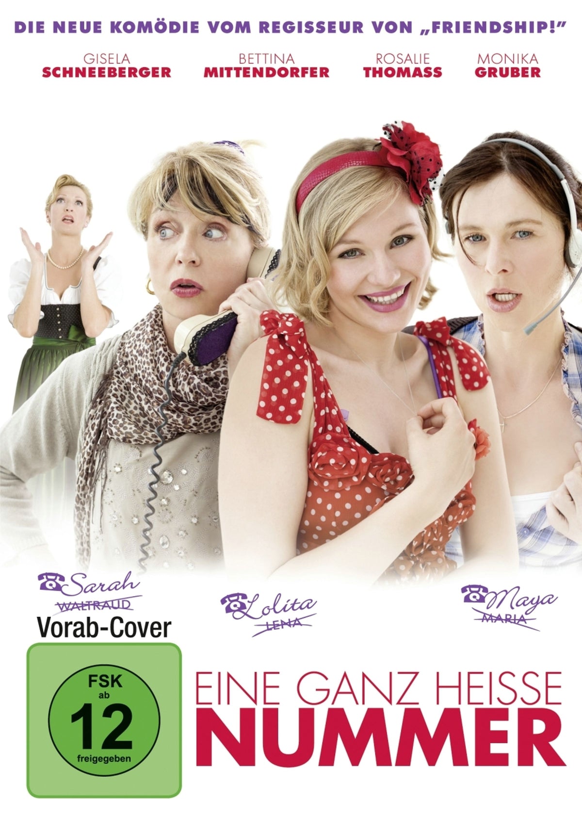 Eine ganz heiße Nummer – DVD-Cover, EAN 0886919049398