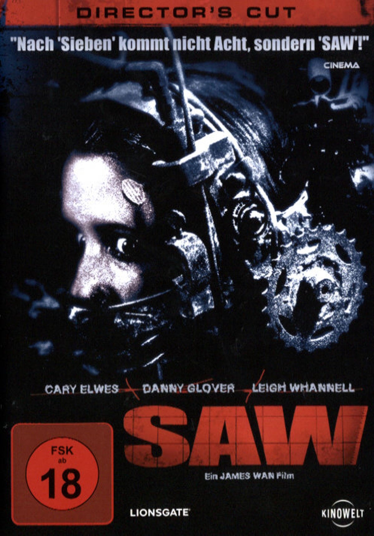 Saw – Director’s Cut – Original-DVD-Cover, EAN 4006680032412